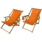 Preview: Deckchair DRINK einseitig links und rechts